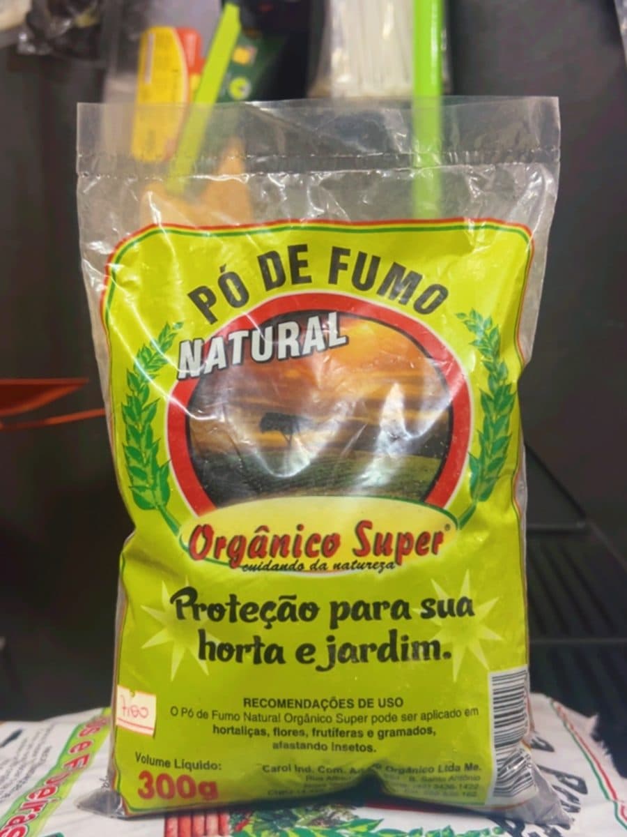 Pó de fumo natural Orgânico Super 300 g